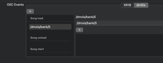 OSC Client Song Lifecycle events